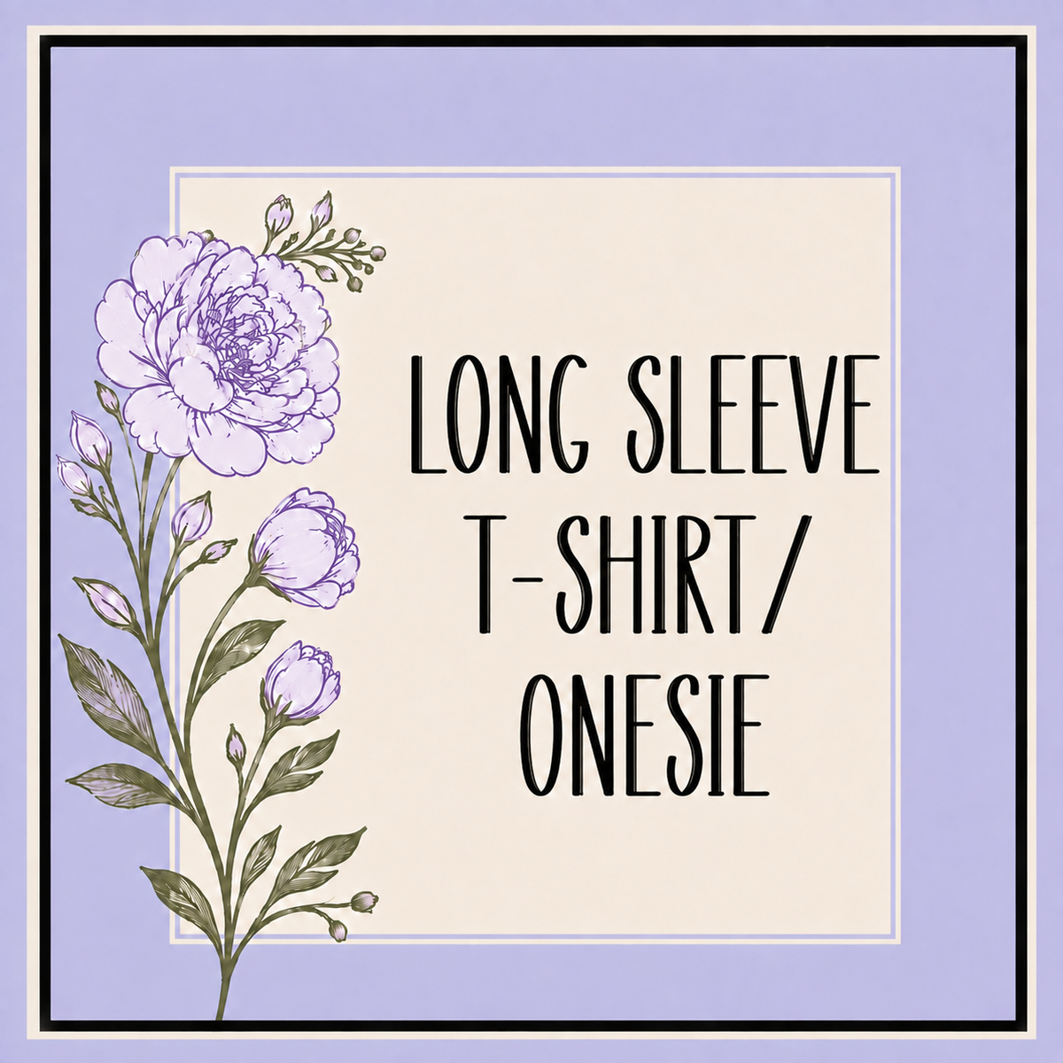 Long Sleeve T-shirt/Onesie-Facebook Order-Infant/Toddler/Youth