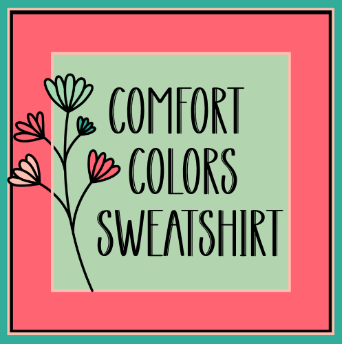Comfort Colors Crewneck Sweatshirt-Facebook Order