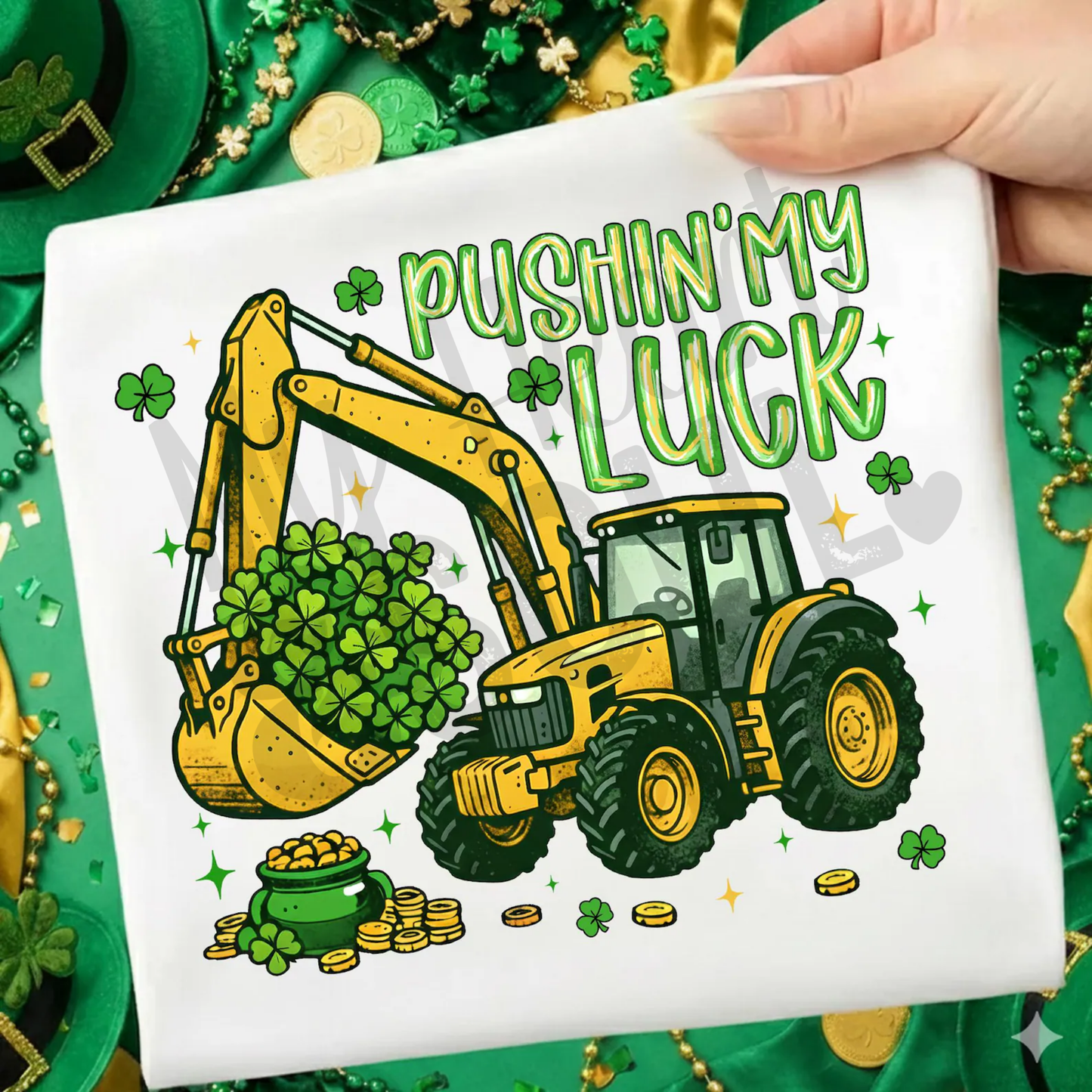 St Patrick's Day Pushin' My Luck